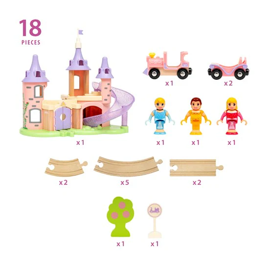 33312 Brio Junarata Disney-Prinsessa Linna Junasetti - Image 3