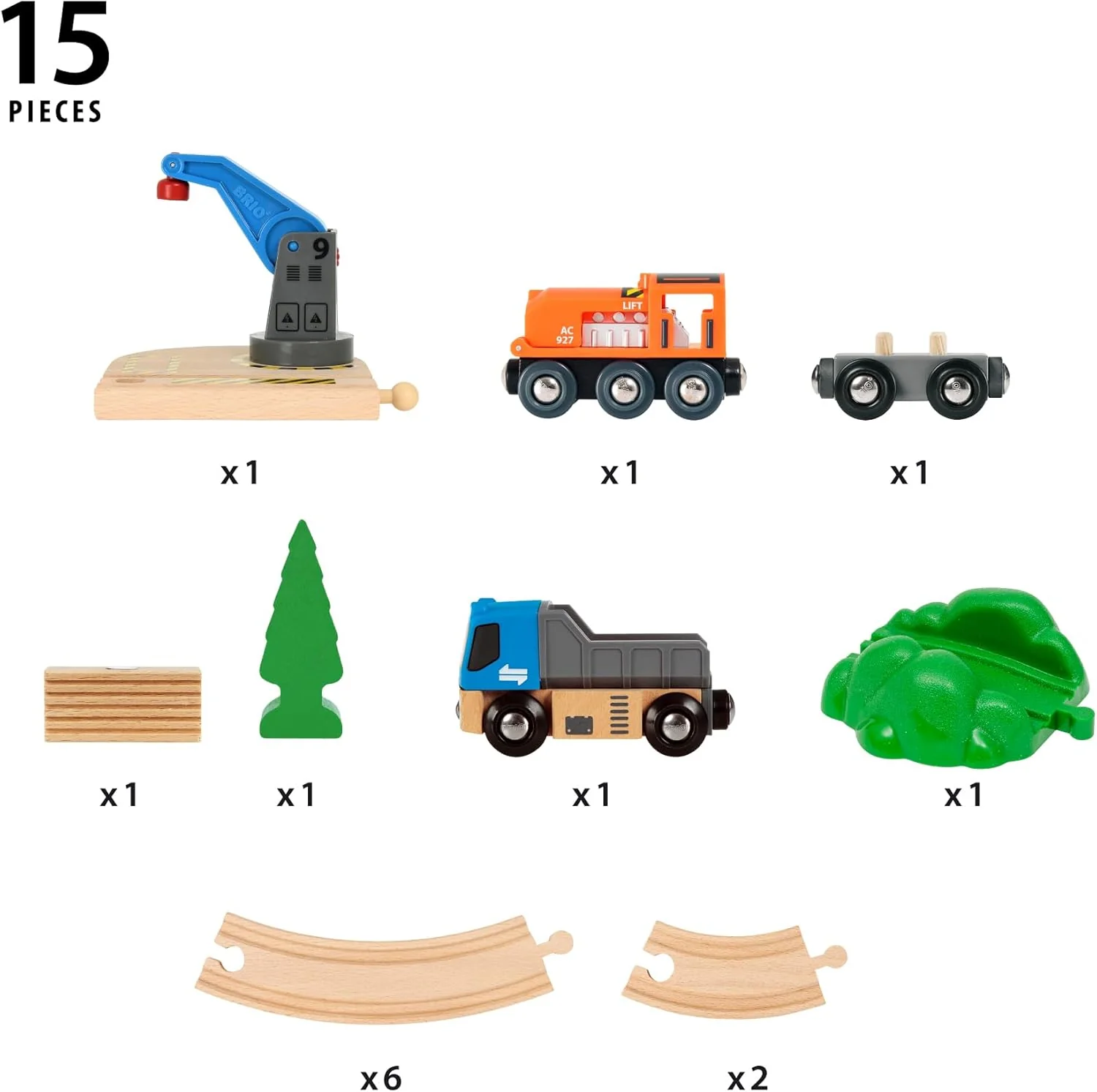 Brio Puujunarata 36028 Starter Lift and Load Set Aloitussetti - Image 3