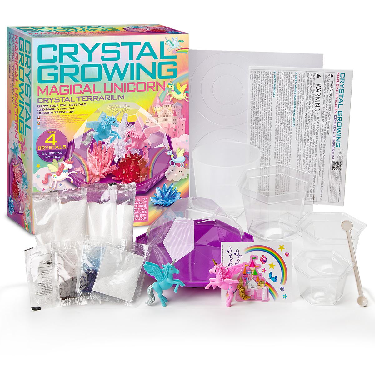4M KidzLabs Crystal Growing Taianomainen Kristallinkasvatus Setti Yksisarviset - Image 2