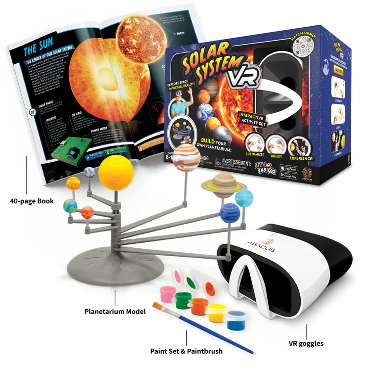 Abacus Interaktiivinen Puuhasetti VR Aurinkokunta - Image 2