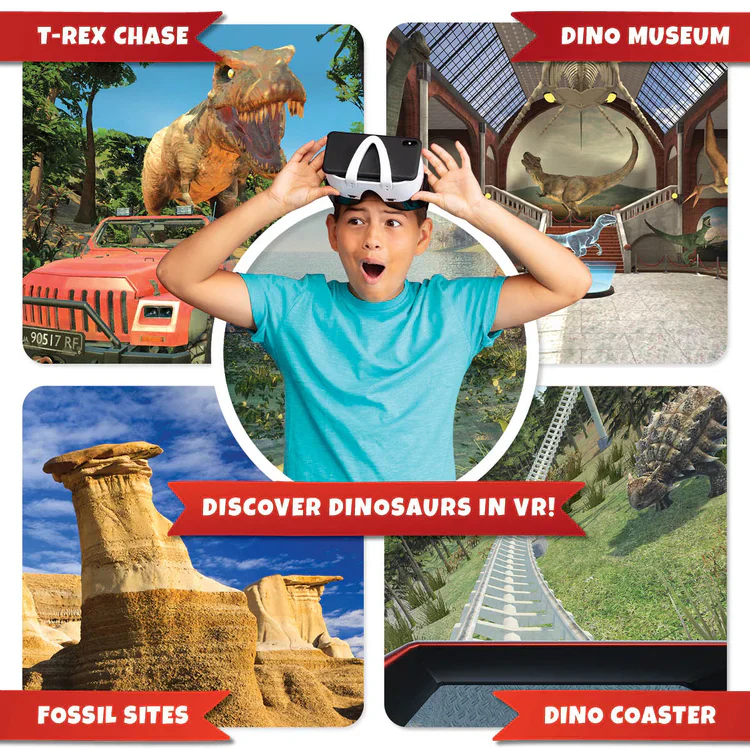 Abacus Interaktiivinen Puuhasetti VR Dinosaurusten Kaivaukset - Image 5