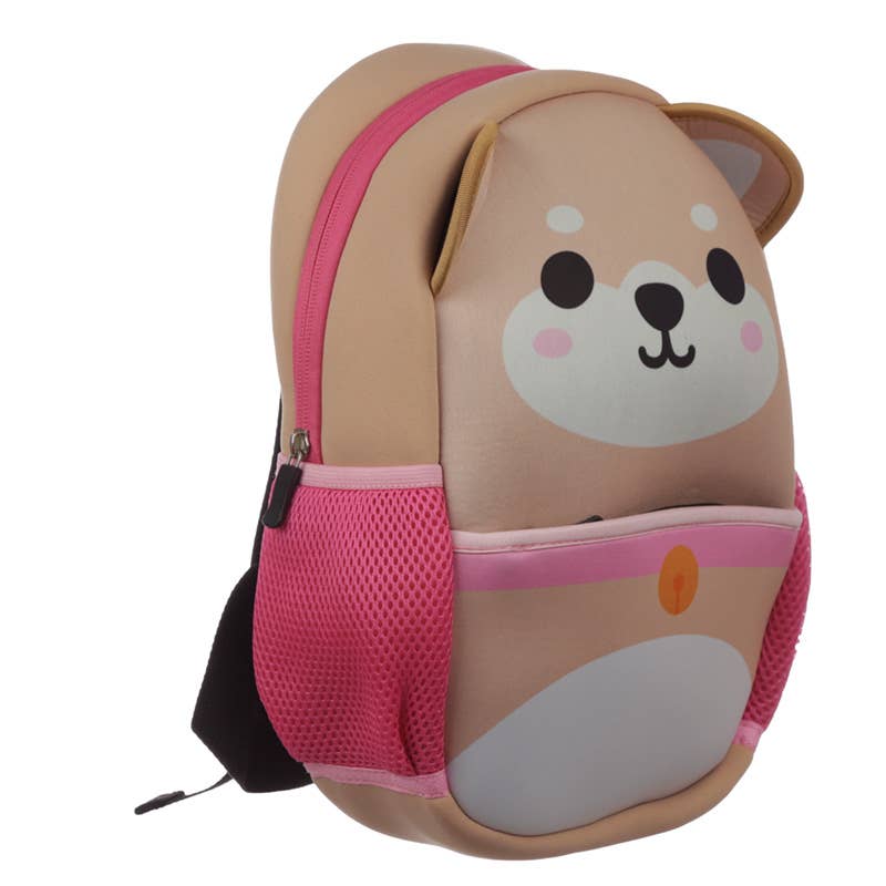 Adoramals Shiba Inu Koira Neopreeni Lasten Reppu - Image 4