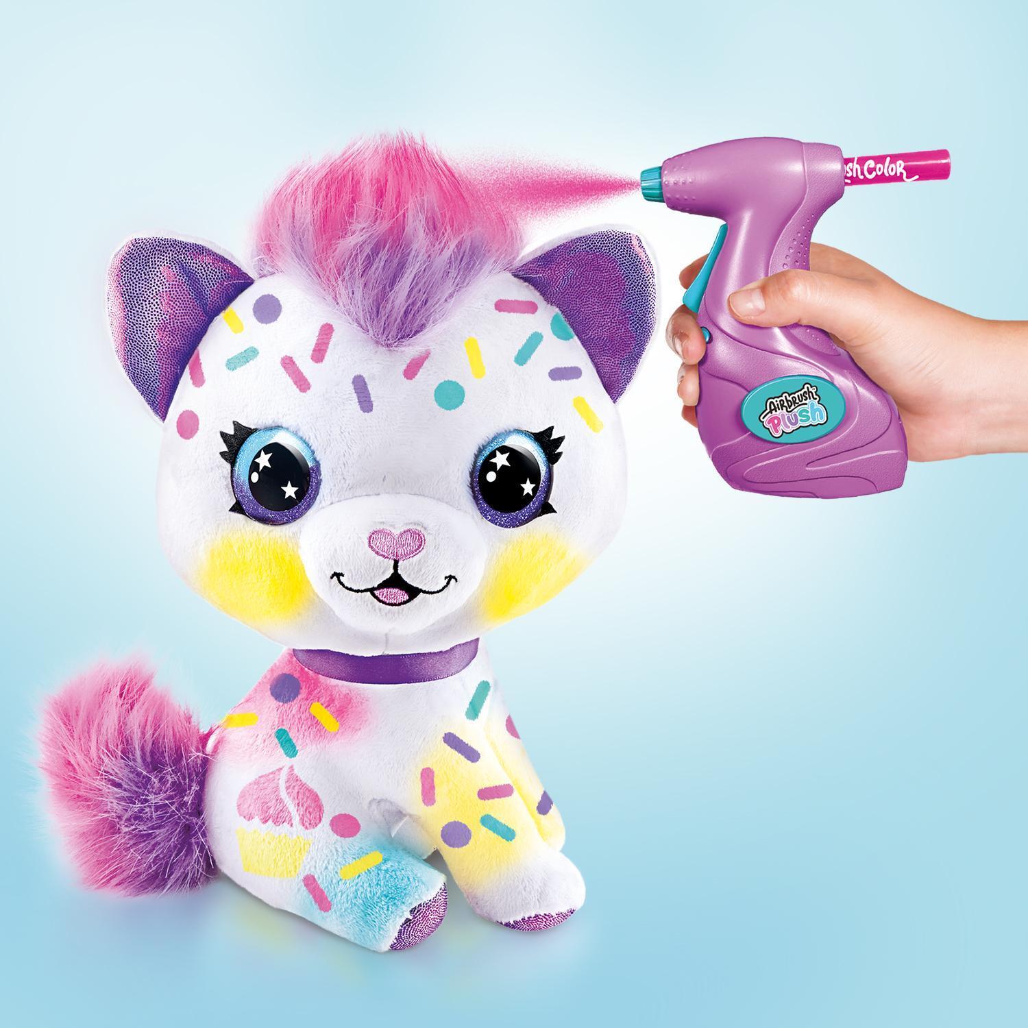 Airbrush Plush Kissa Värjättävä Pehmolelu - Image 2