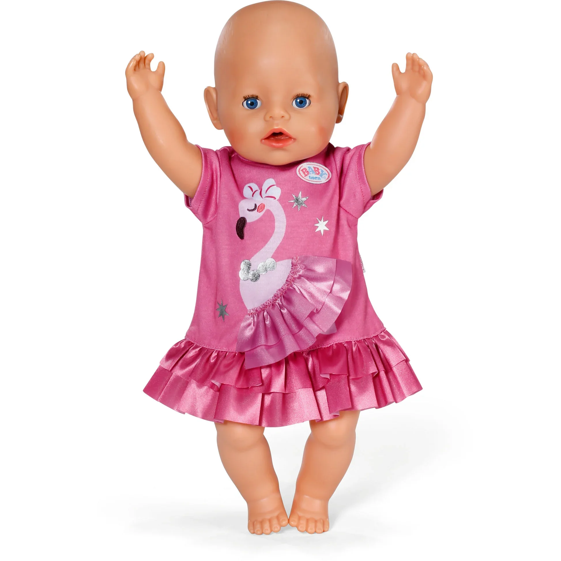 Baby Born Nukenvaate Flamingomekko 43cm