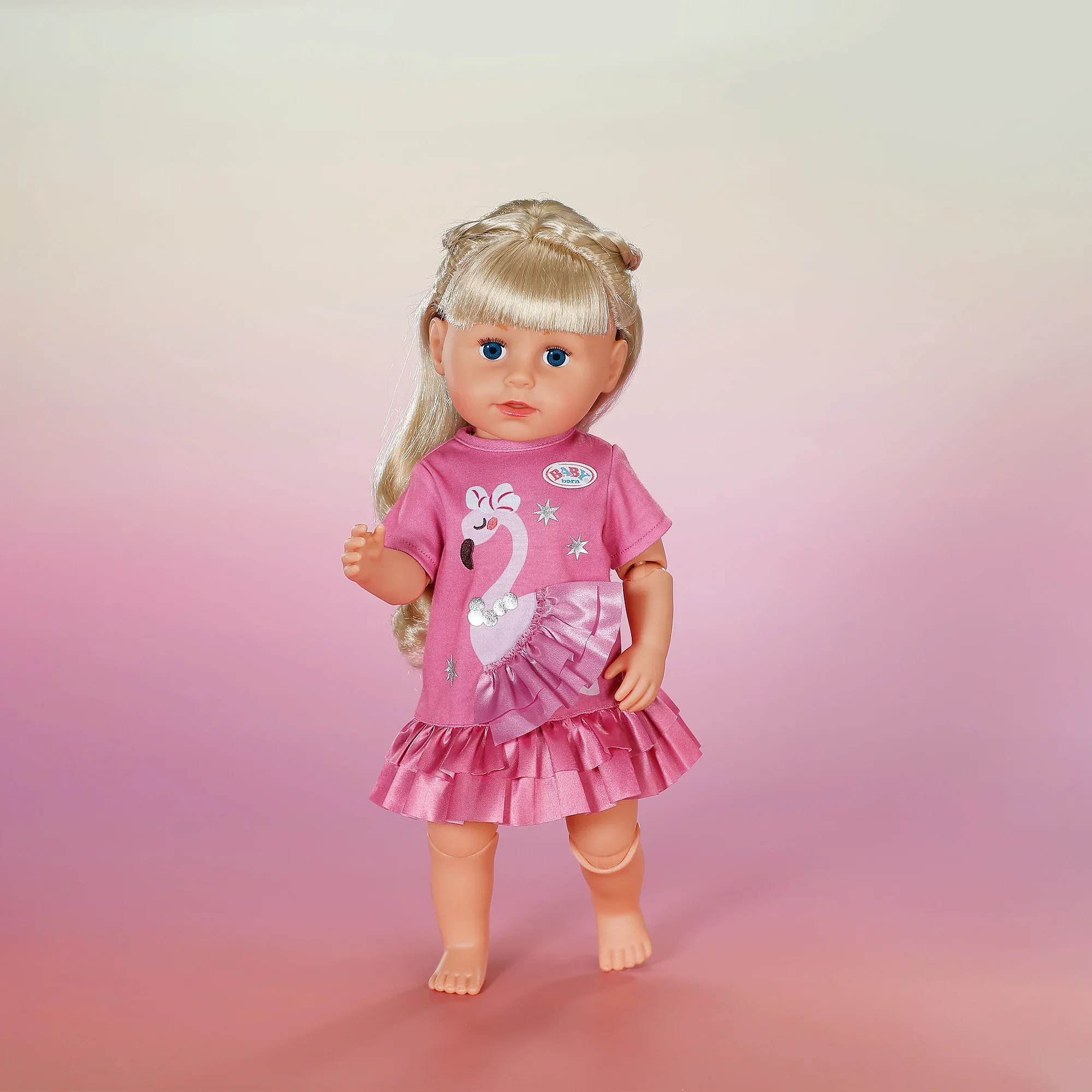 Baby Born Nukenvaate Flamingomekko 43cm - Image 3