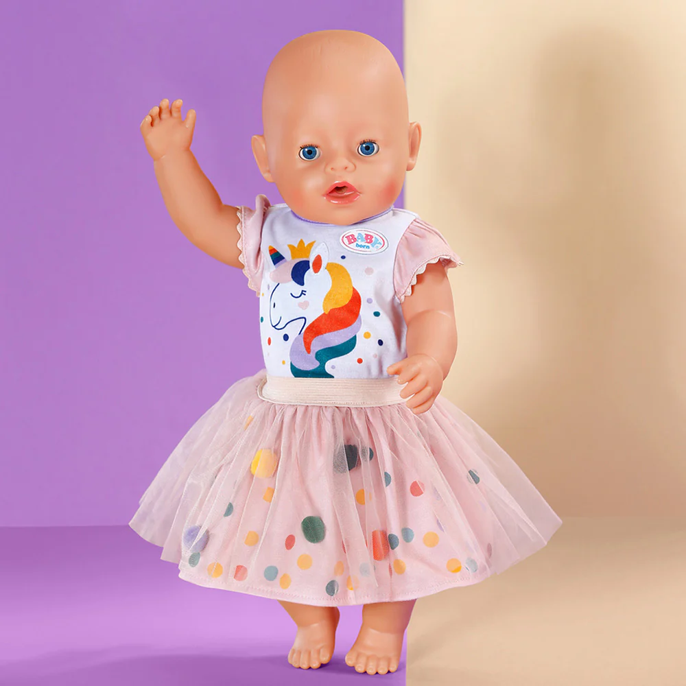 Baby Born Nukenvaate Tutu Yksisarvismekko 43 cm - Image 2