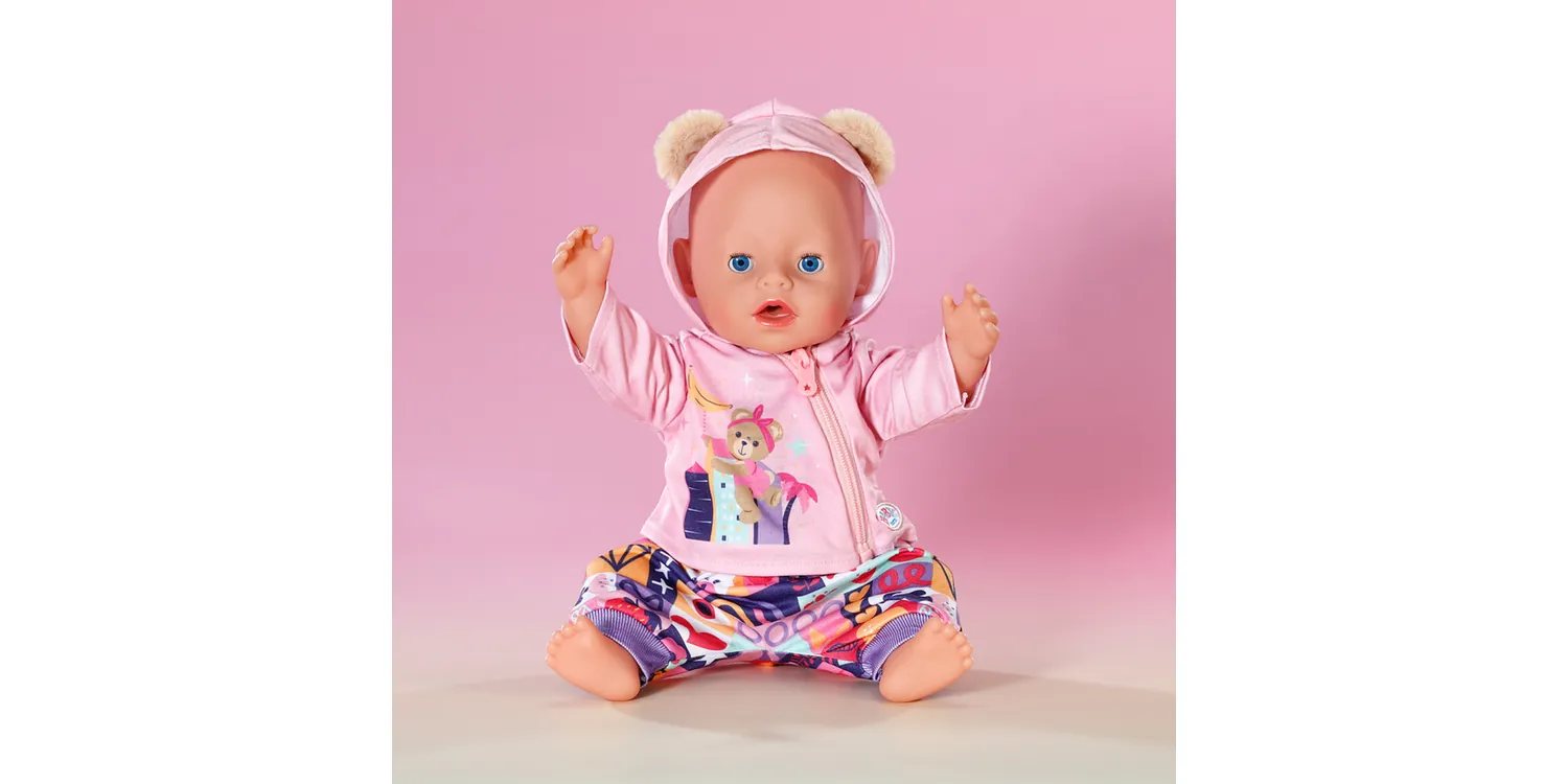 Baby Born Nukenvaate Huppari, Housut ja T-paita 43cm - Image 5