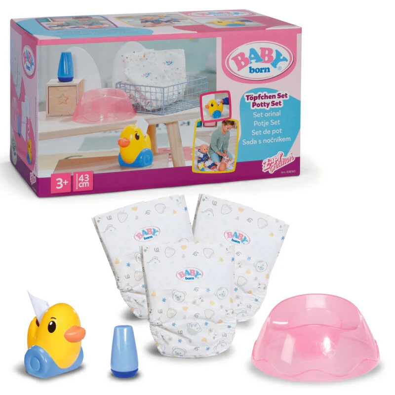Baby Born Nuken Pottasetti ja Vaipat