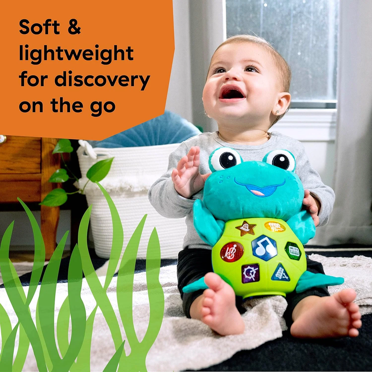 Baby Einstein Neptune's Cuddly Composer Musiikki Aktiviteettipehmolelu - Image 3