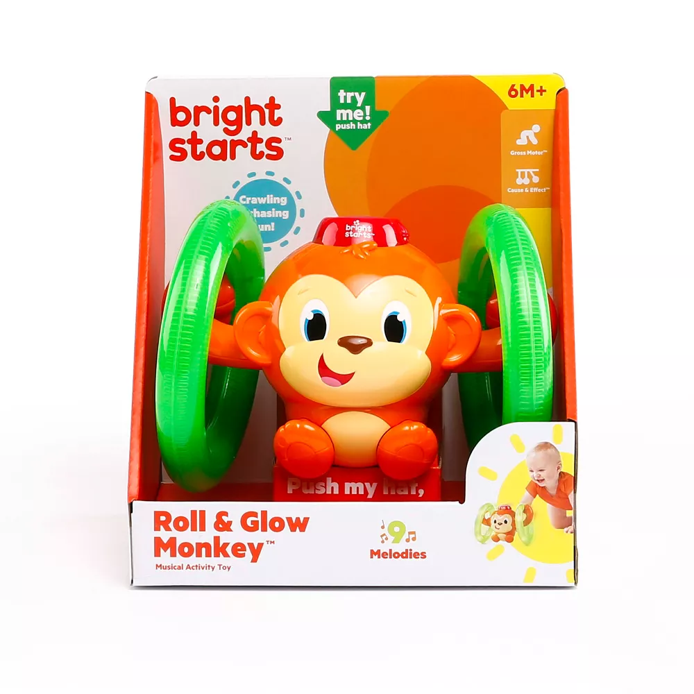 Baby Einstein Roll & Glow Monkey Rullaava Apina - Image 2