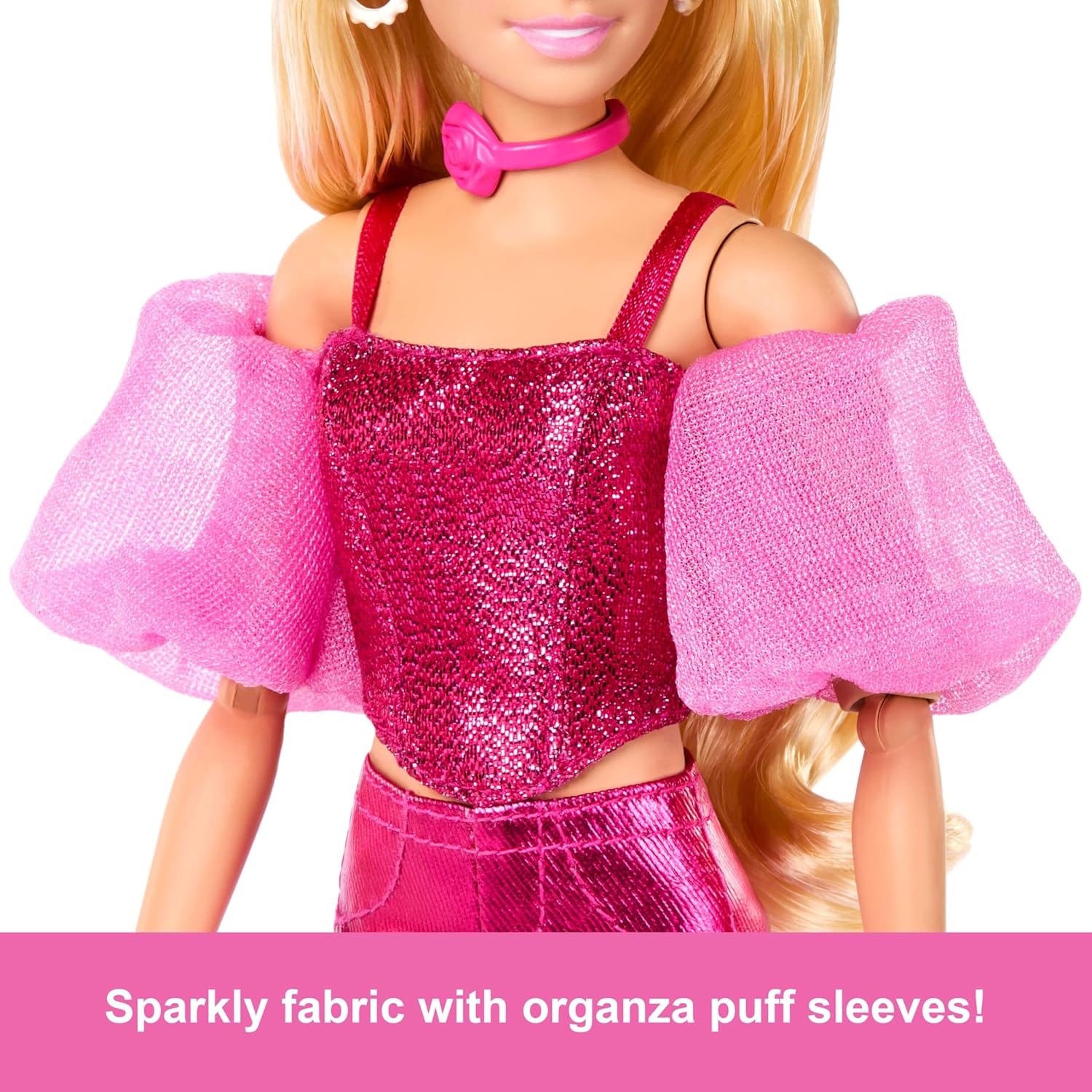 Barbie Deluxe Style Nukke Pinkki Toppi - Image 4
