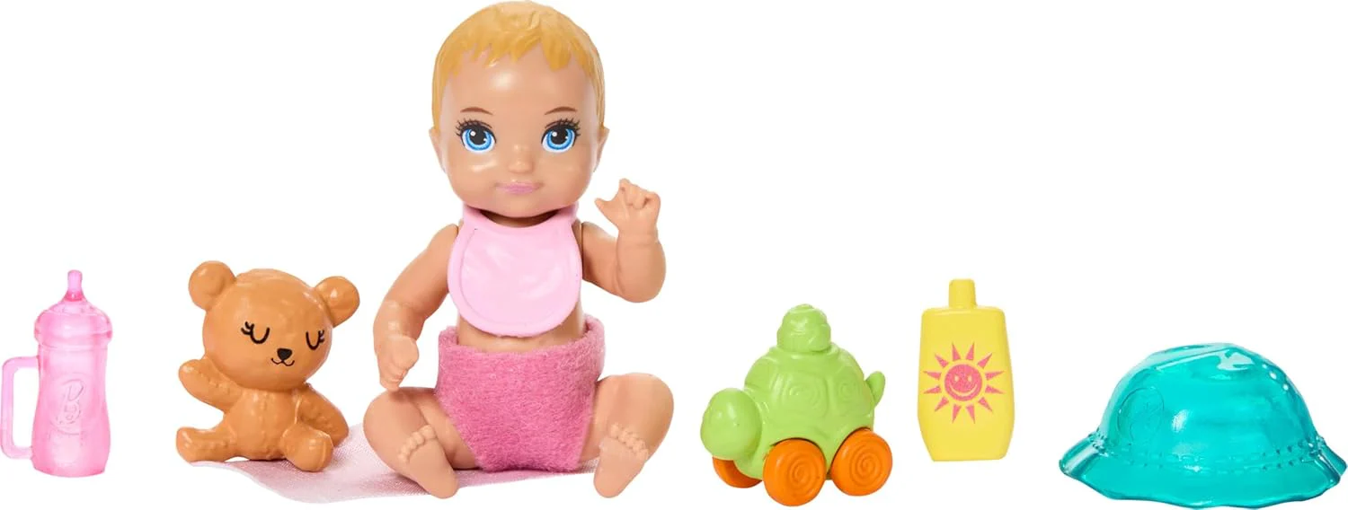 Barbie Skipper Babysitter Lastenvahti Barbie Leikkisetti - Image 4