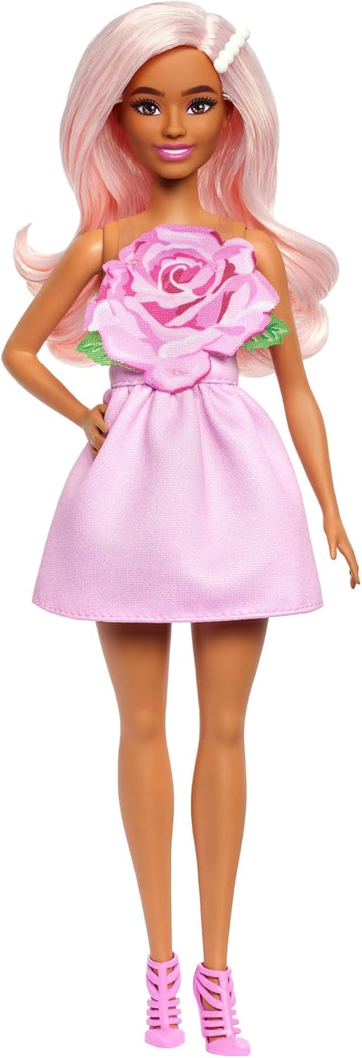 Barbie Fashionistas Pinkissä Mekossa