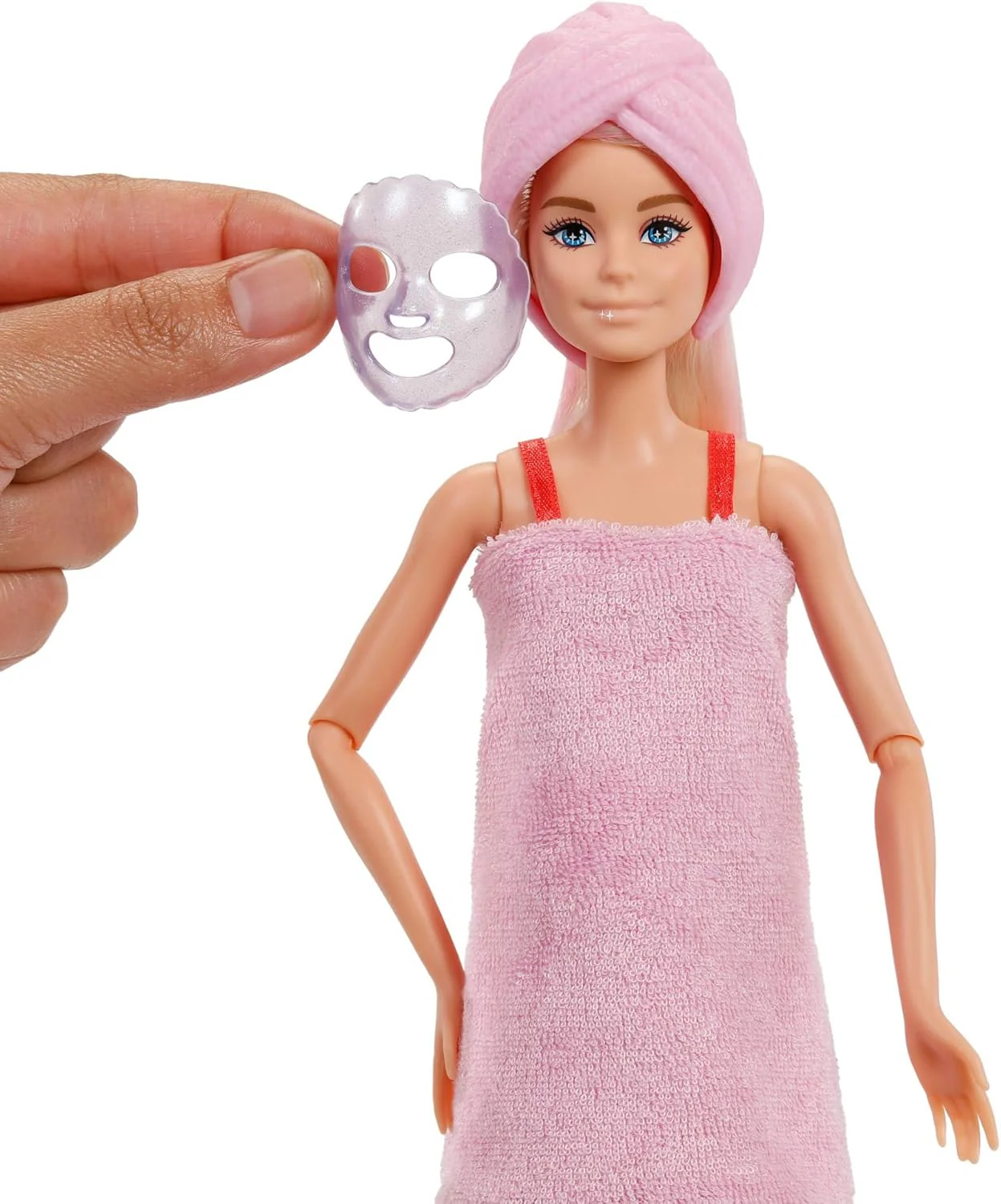 Barbie Party Color Change Väriä Vaihtava Nukke Pinkit Hiukset - Image 2