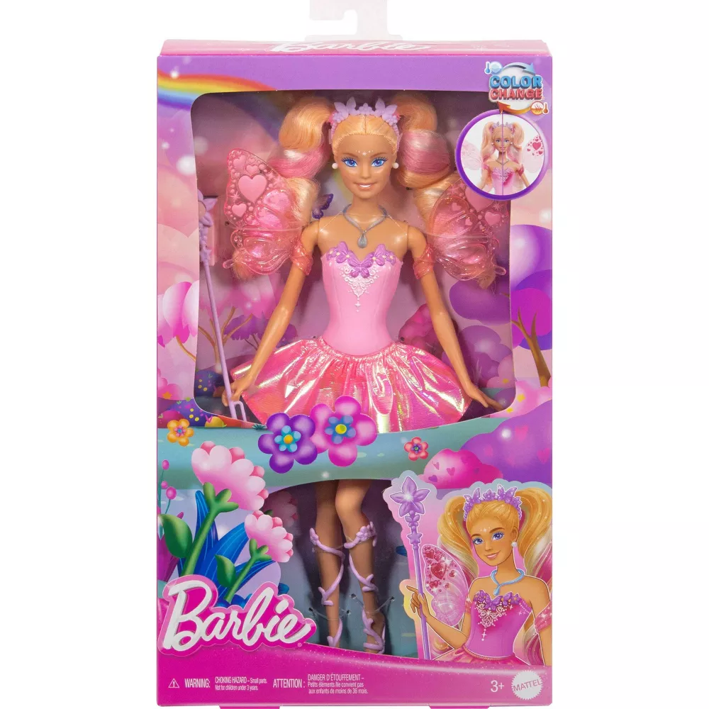 Barbie Color Change Fairy/ Väriä Vaihtava Keiju Nukke - Image 6