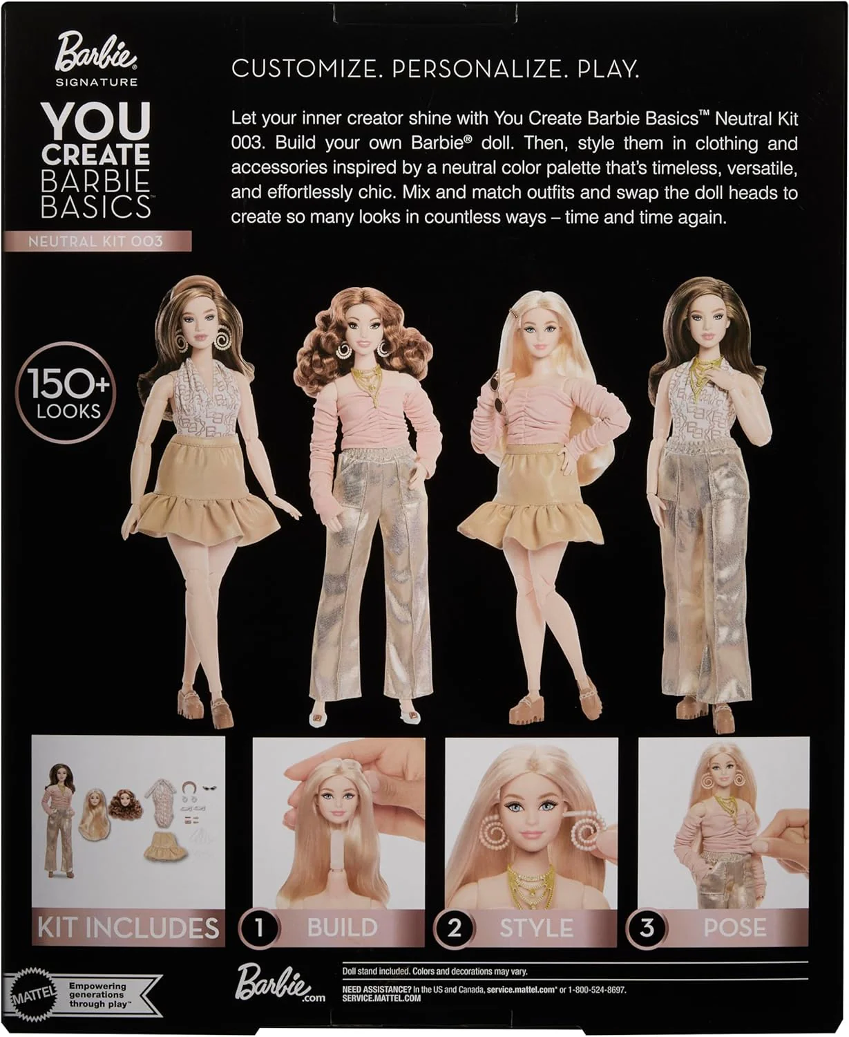 Barbie You Create Basics Neutral Kit #003 - Image 6