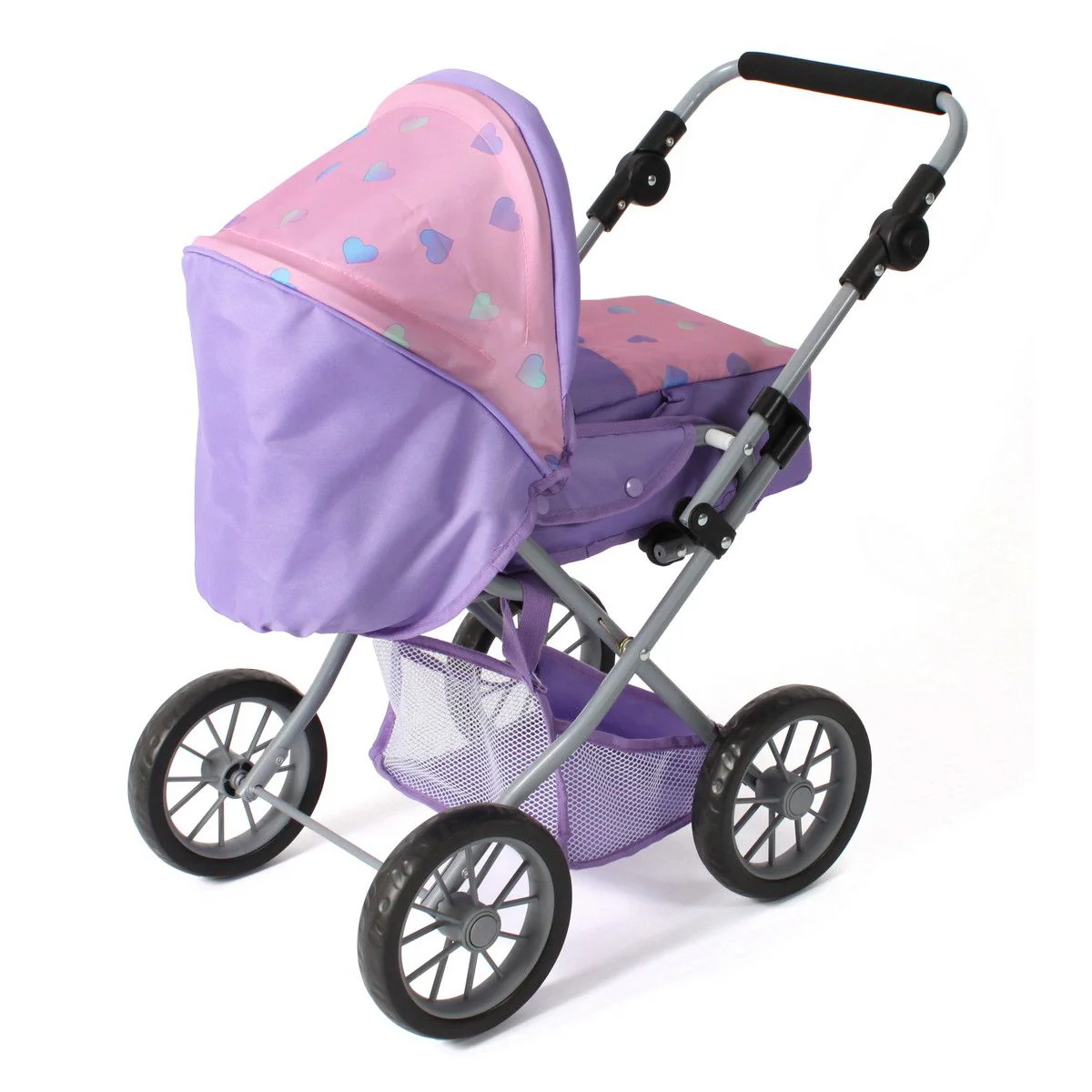 Bayer Chic Nukenvaunut Pinkki/Liila Sydämet - Image 3
