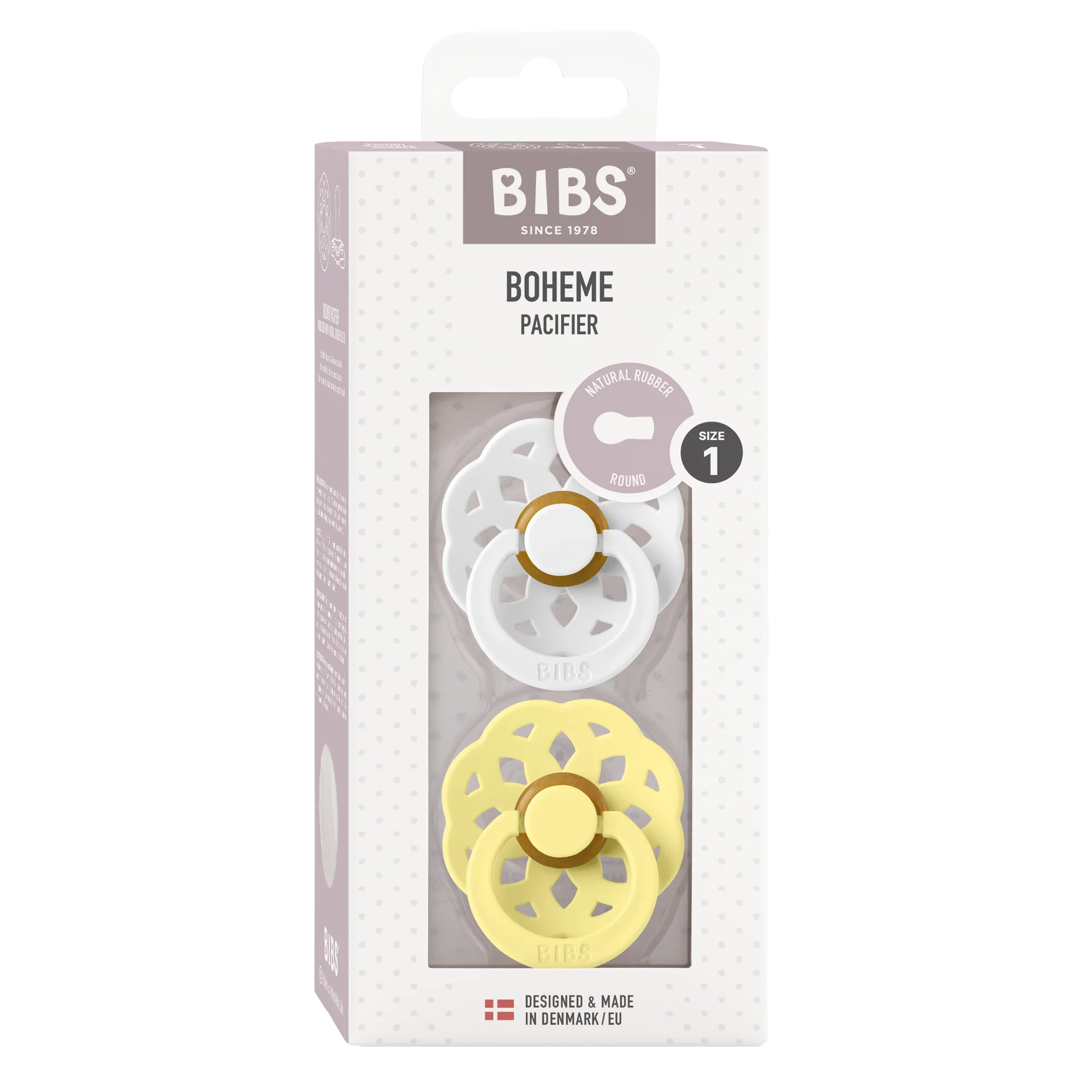 BIBS Boheme Tutti 2kpl Koko 1 White/Sunshine