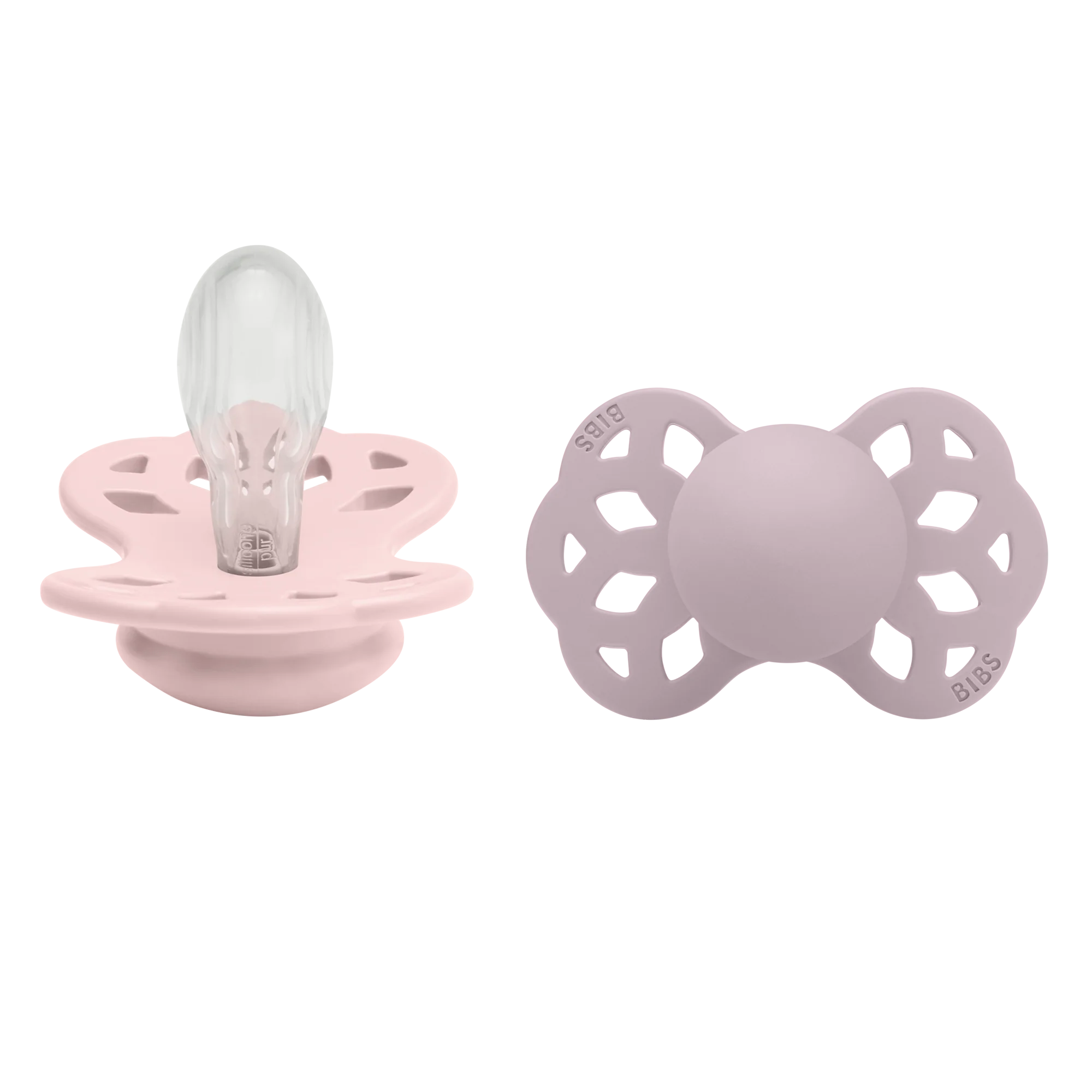 BIBS Infinity Tutti 2kpl Koko 2 Blossom/Dusky Lilac - Image 2
