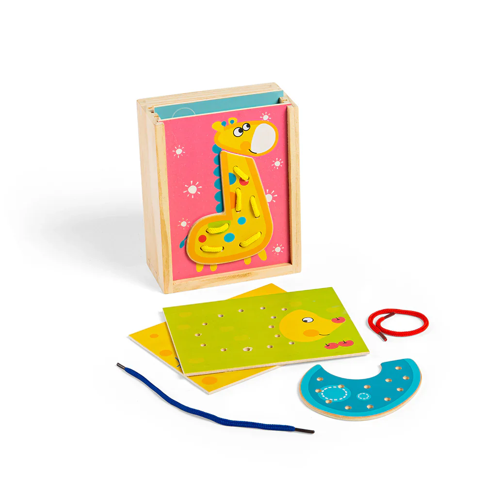 BigJigs Puiset Eläin Ompelukuvat