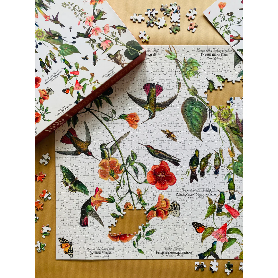 Penny Puzzle Birds and Nectar 1000 Palan Vintage Palapeli - Image 2
