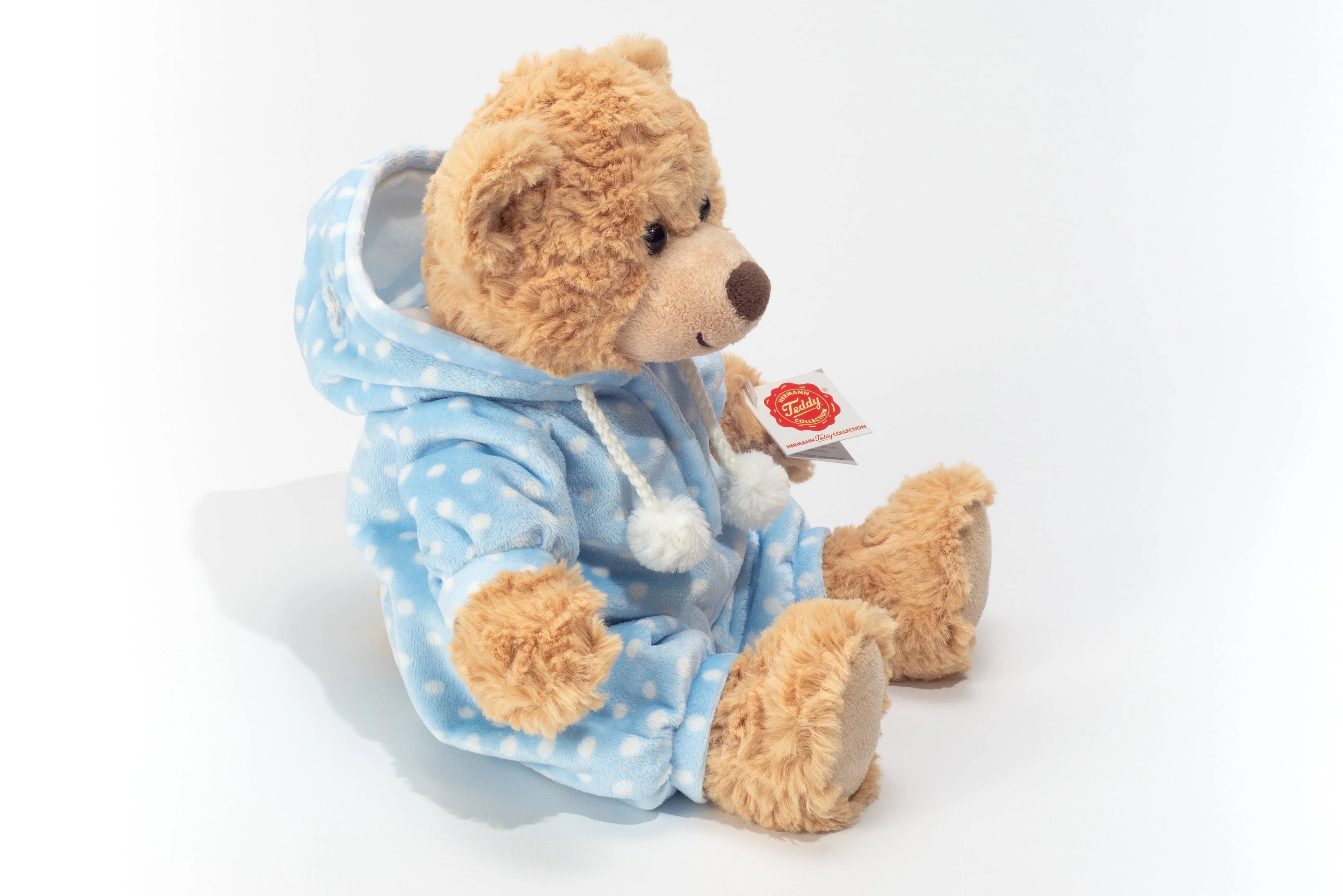 Teddy Hermann Nalle Pehmolelu Sinisessä Pyjamassa 30 cm - Image 3