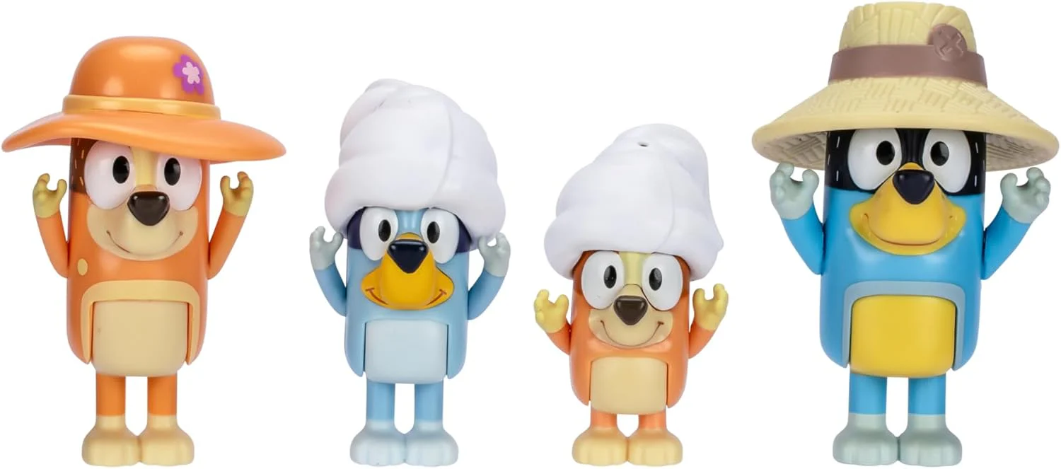 BLUEY Family Trip -Lomahahmot 4 kpl - Image 3