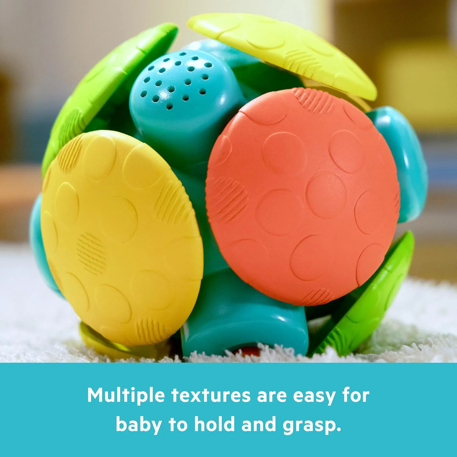 Bright Starts Wobble Bobble Crawl and Chase Ball Liikkuva Pallo - Image 5
