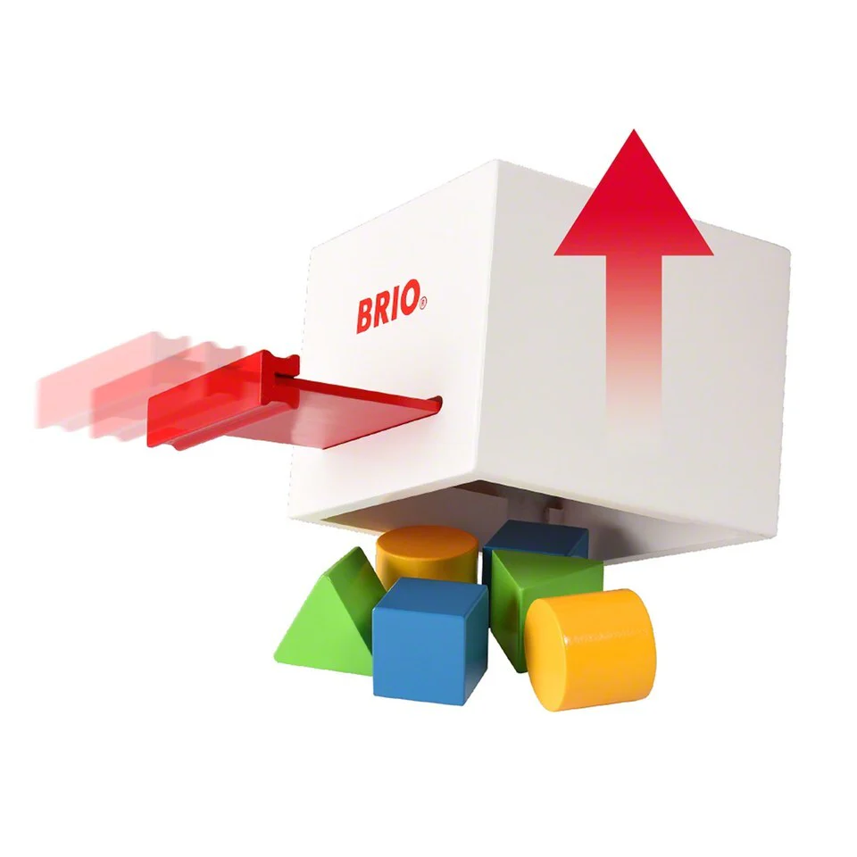 Brio 30250 Palikkalaatikko Sorting Box Valkoinen - Image 3