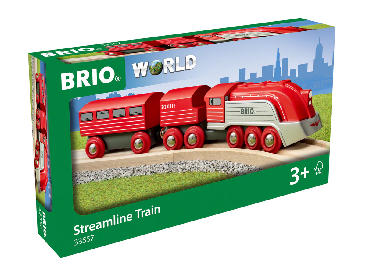 Brio 33557 Virtaviivainen Juna