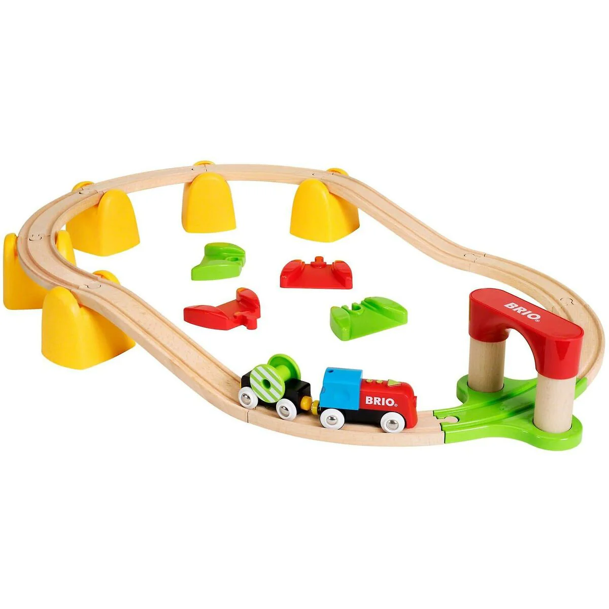 Brio My First Railway Ensimmäinen Junaratani Paristokäyttöinen - Image 2
