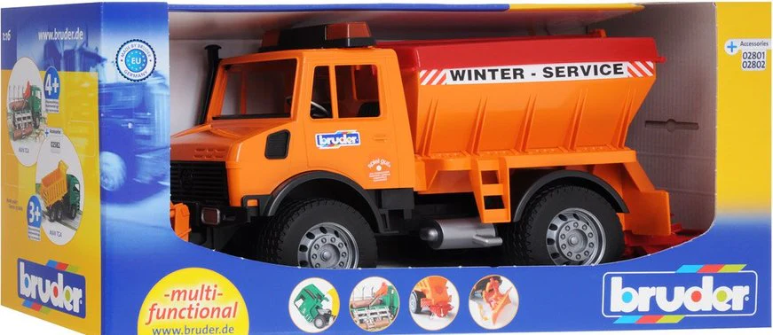 Bruder 02572 MB Unimog Lumiauralla 1:16