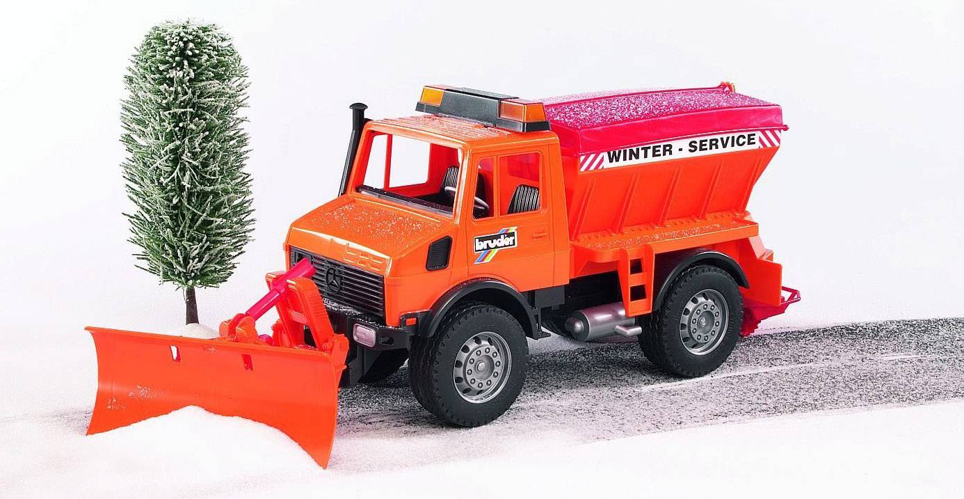 Bruder 02572 MB Unimog Lumiauralla 1:16 - Image 2