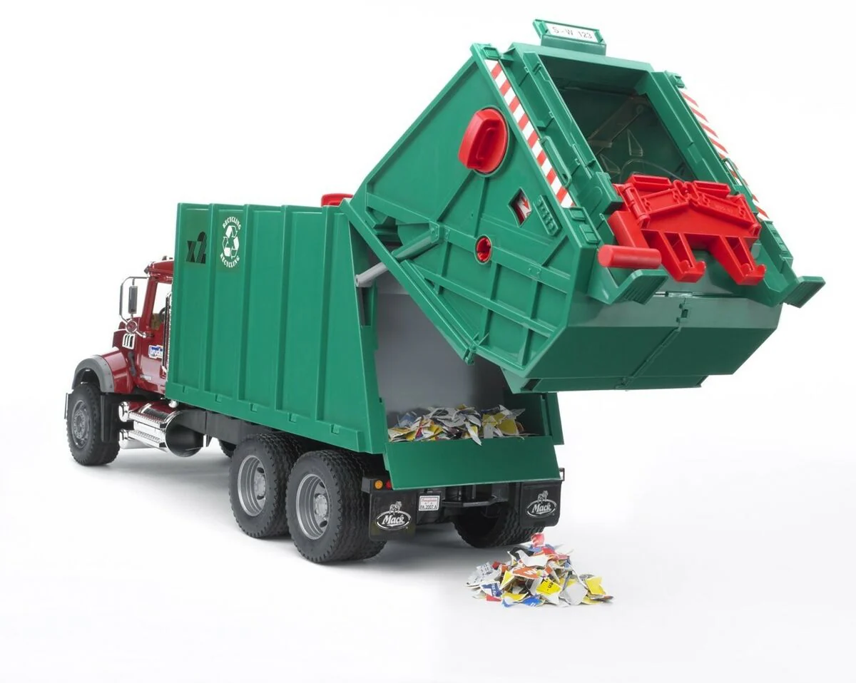Bruder 02812 MACK Granite Jäteauto 1:16 - Image 3