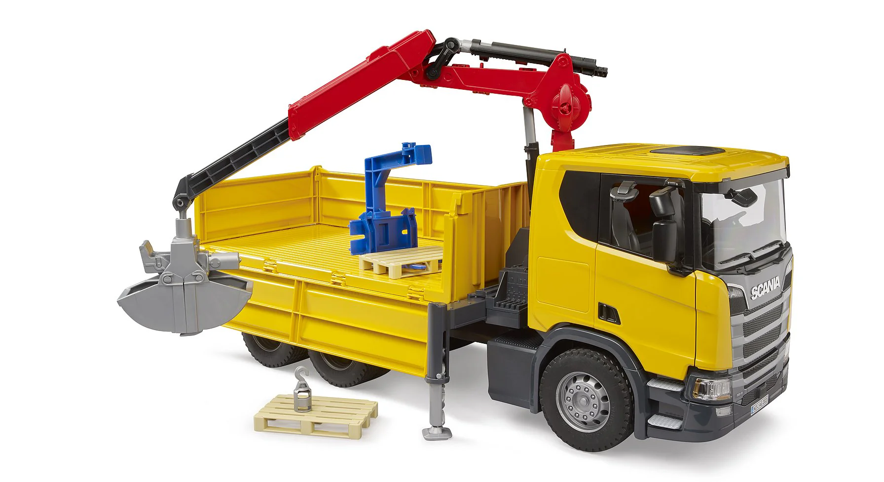 Bruder 03551 Scania Super 560R Kuorma-Auto Lastausnosturilla - Image 3