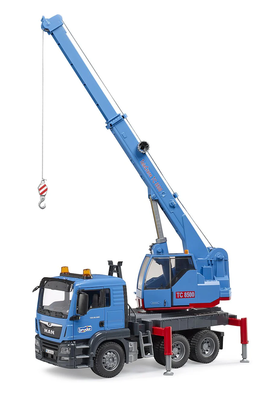 Bruder 03771 MAN TGS Nosturiauto 1:16 - Image 2