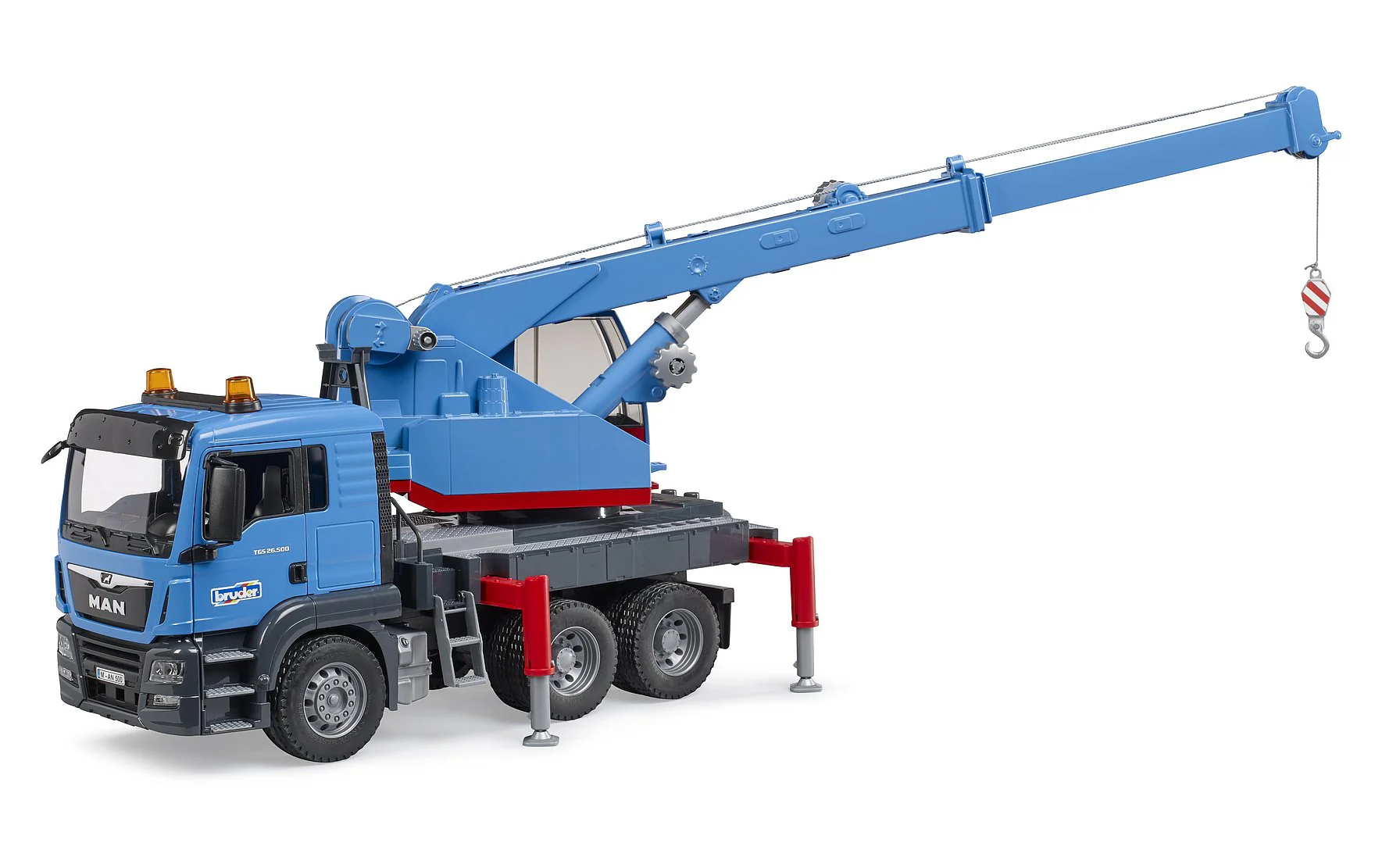 Bruder 03771 MAN TGS Nosturiauto 1:16 - Image 4