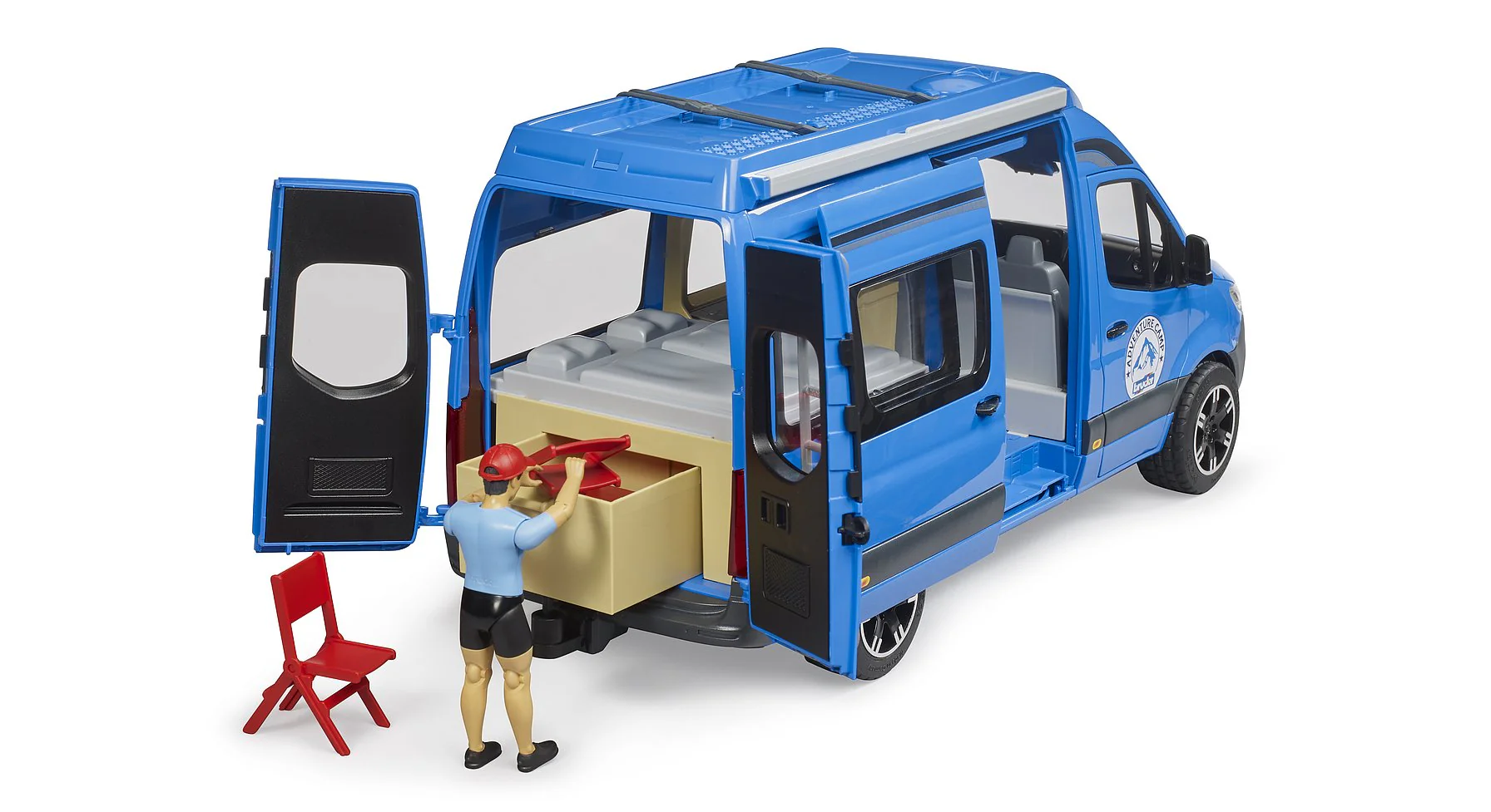 Bruder 2684 MB Sprinter Asuntoauto Camper ja Hahmo - Image 2