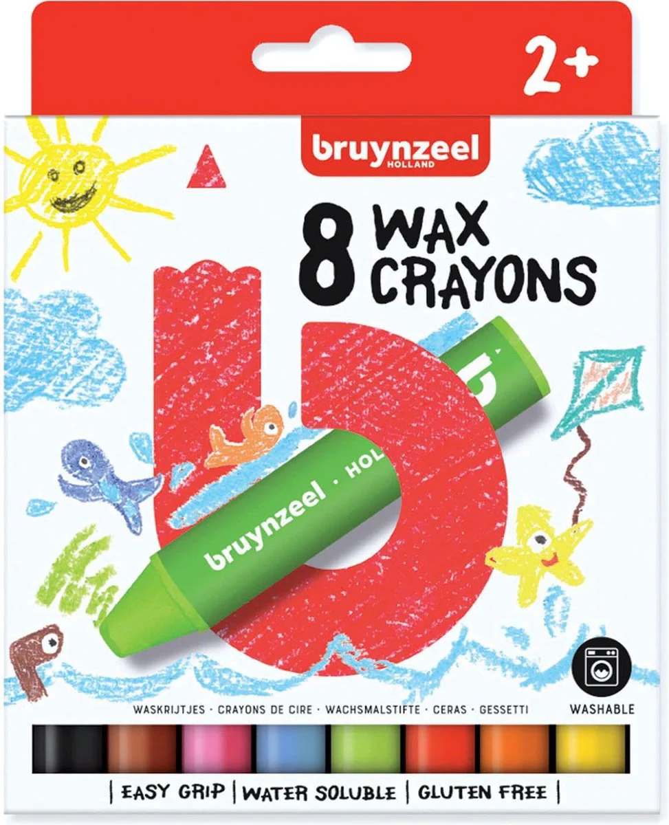 Bruynzeel Kids Vahavärikynät 8kpl