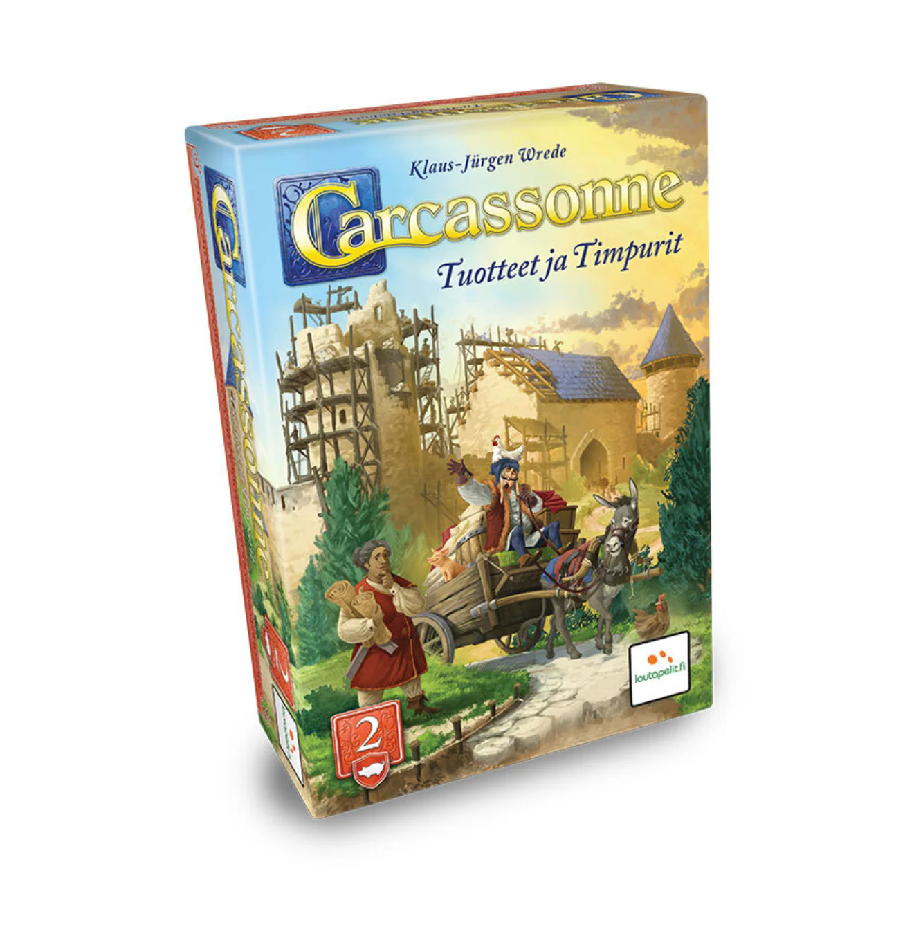 Carcassonne Lisäosa 2 Tuotteet ja Timpurit