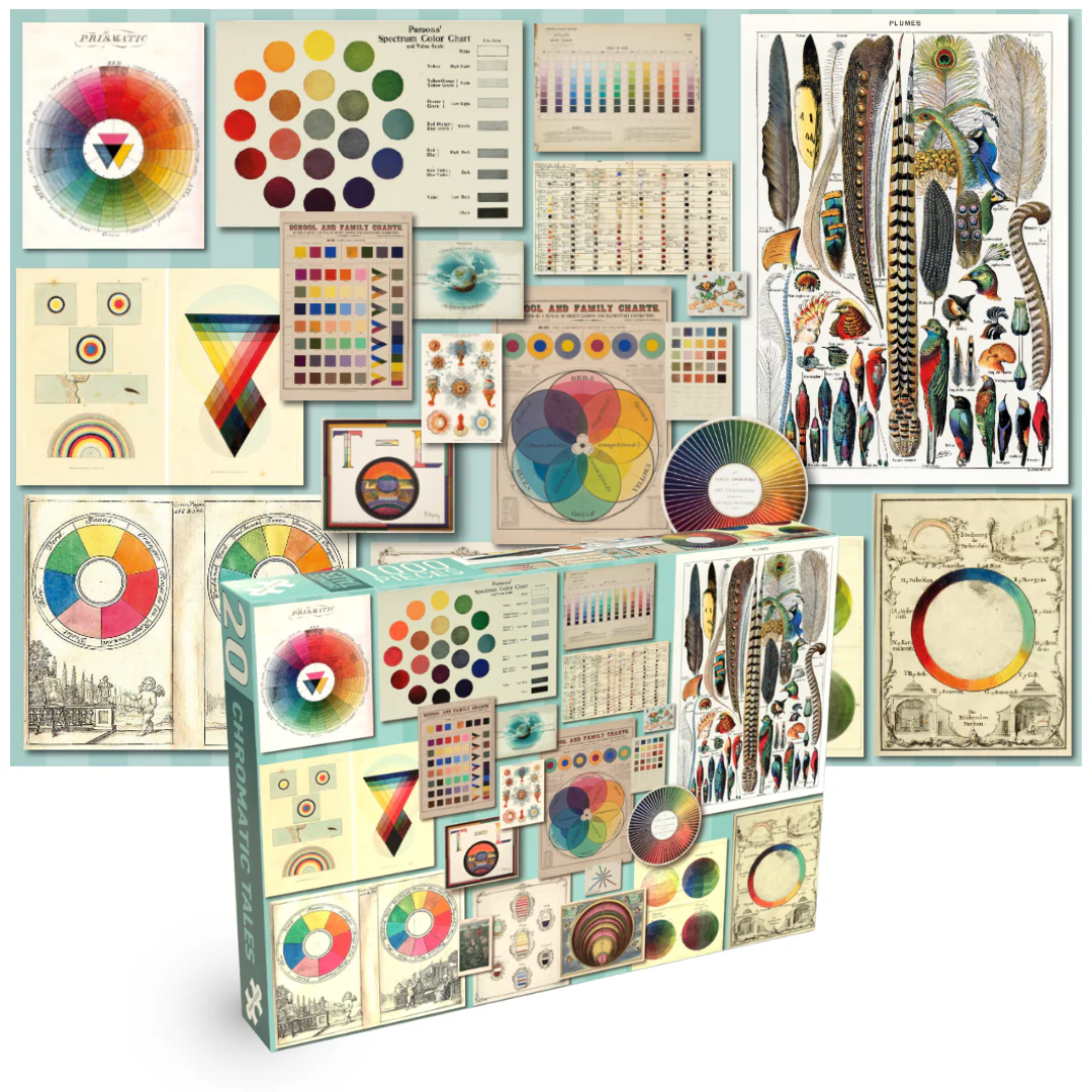 Penny Puzzles Chromatic Tales 1000 Palan Palapeli - Image 2