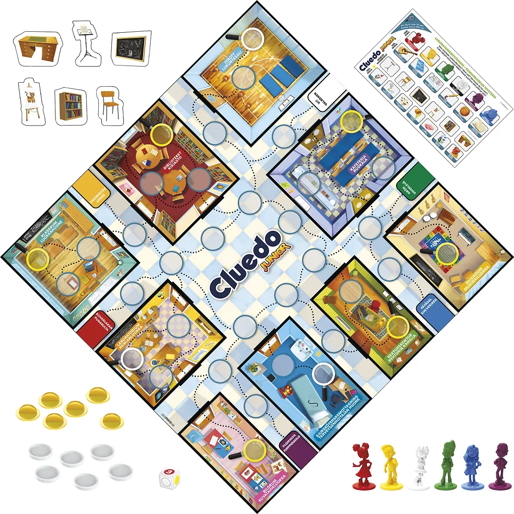 Cluedo Junior Lautapeli 2-in-1 - Image 3