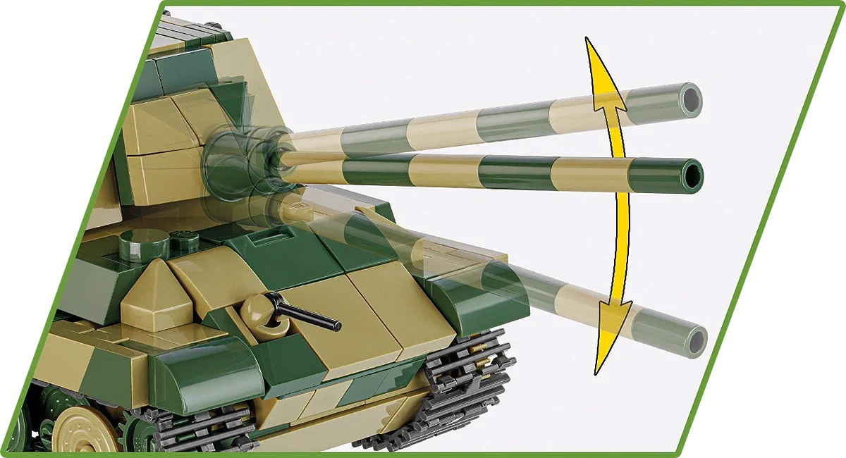 Cobi Hc Wwii Panzerjager Tiger Ausf.B Rakennettava Panssari 528 Osaa - Image 6