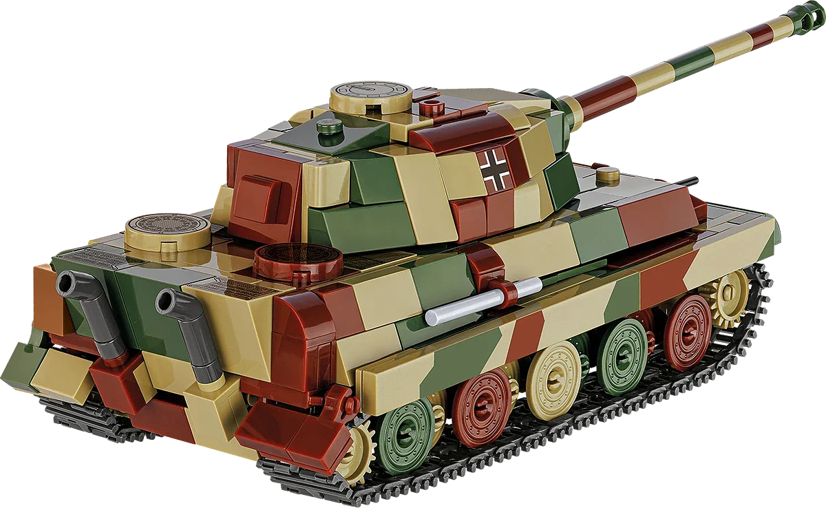 Cobi Hc Wwii  Pz.Kpfw.Vib Tiger Ii Kon. 510 Osaa Koottava Panssarivaunu - Image 3