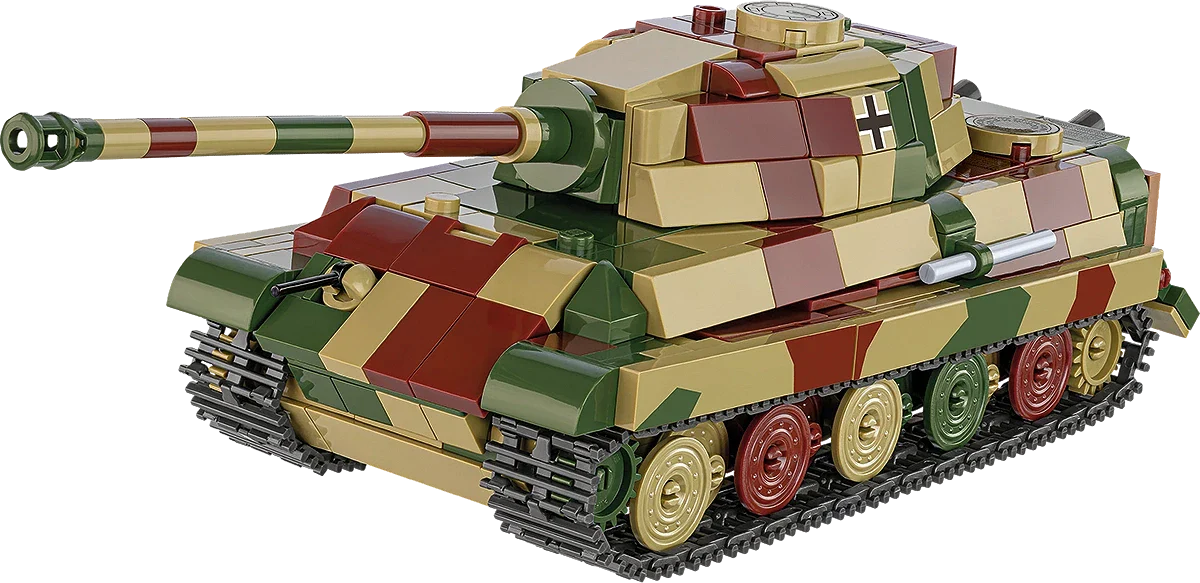 Cobi 2732 Pz.Kpfw. VI B Tiger II "Köningstiger" Koottava Panssarivaunu 500 Osaa - Image 2