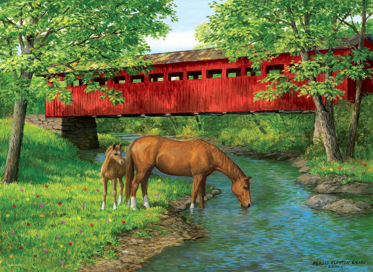 Eurographics 1000 Palan Palapeli Sweet Water Bridge - Image 2