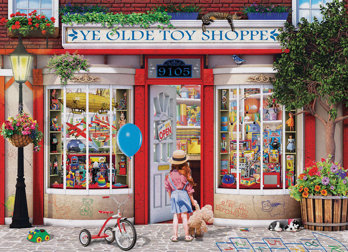 Eurographics 1000 Palan Palapeli Ye Olde Toy Shoppe - Image 2
