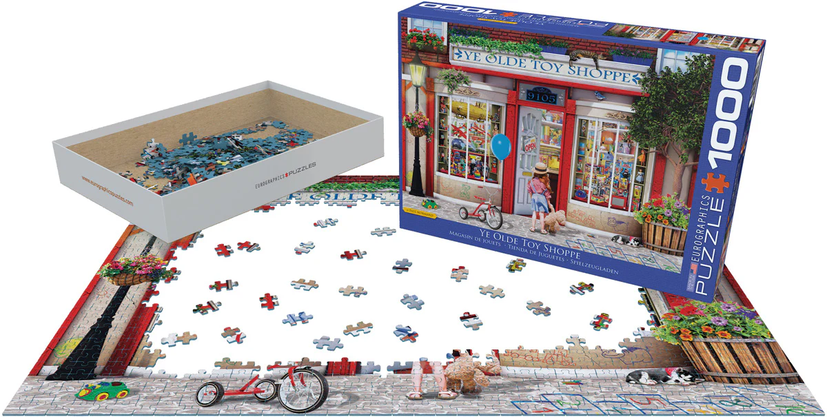 Eurographics 1000 Palan Palapeli Ye Olde Toy Shoppe - Image 3