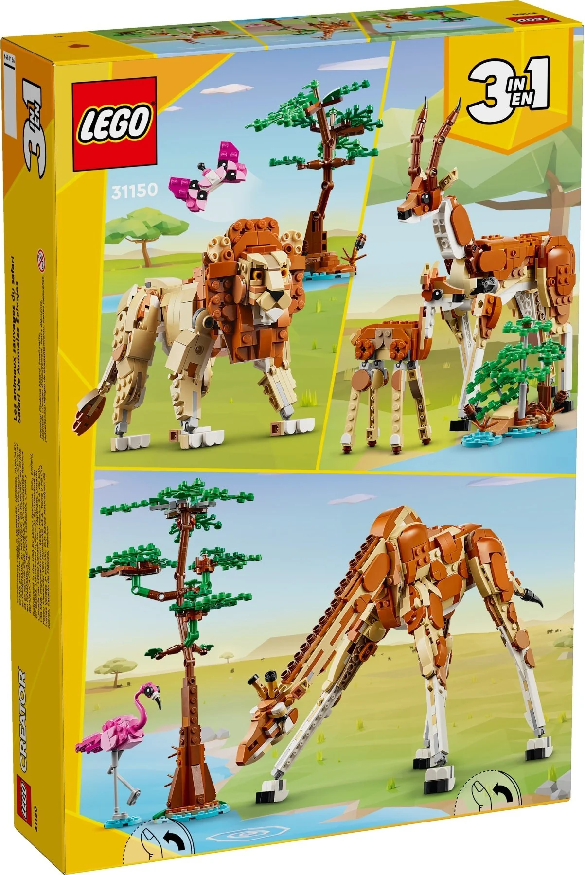 LEGO Creator 31150 Safarin Villieläimet - Image 9