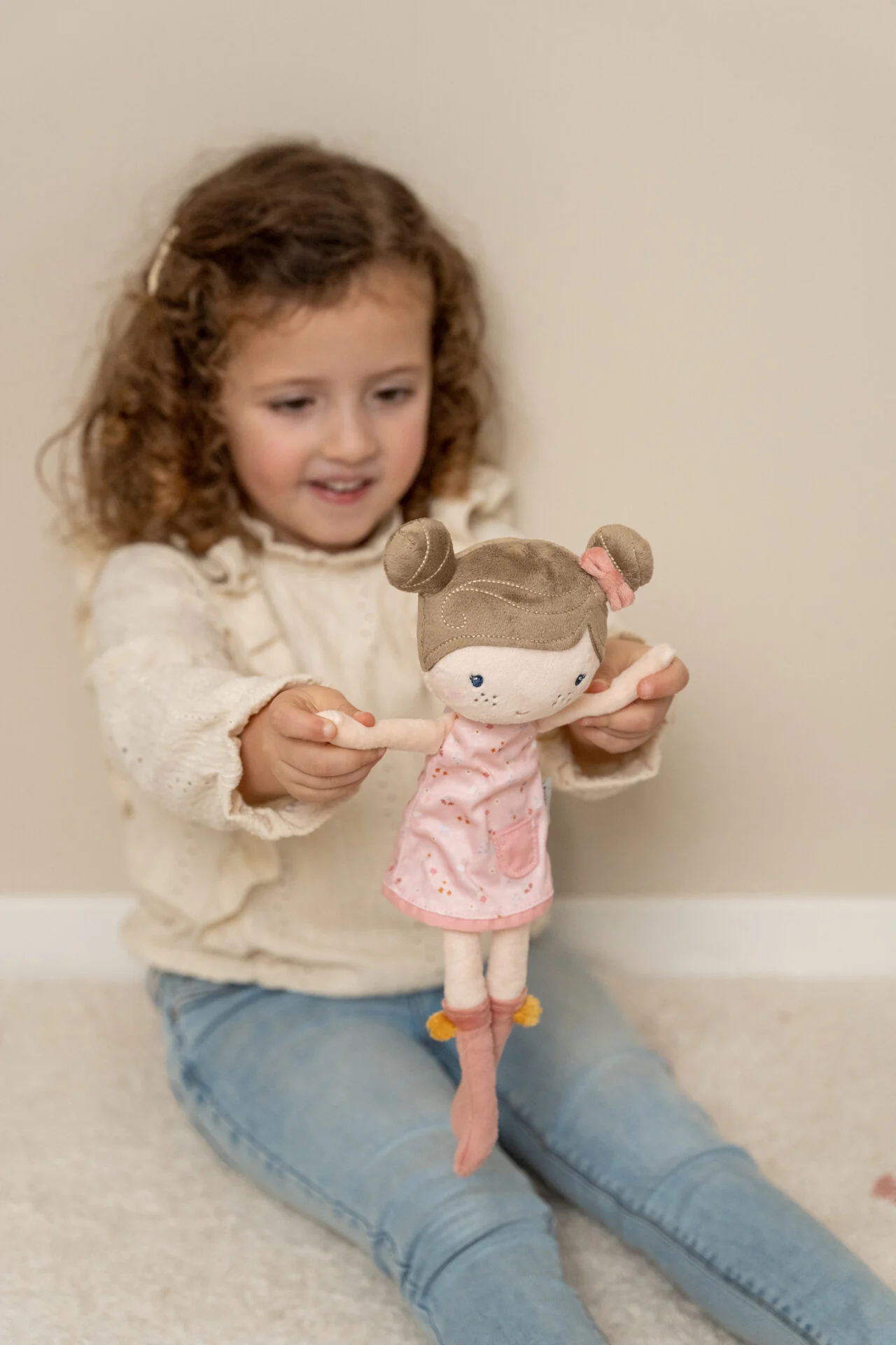 Little Dutch ("Mollamaija") Pehmeä Tyttönukke Rosa 35cm - Image 2